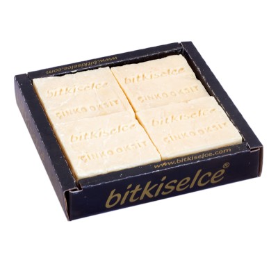 Bitkiselce Doğal Çinko Oksit Sabunu - Cildi Korur ve Yatıştırır, El Yapımı Sabun 450 gr.
